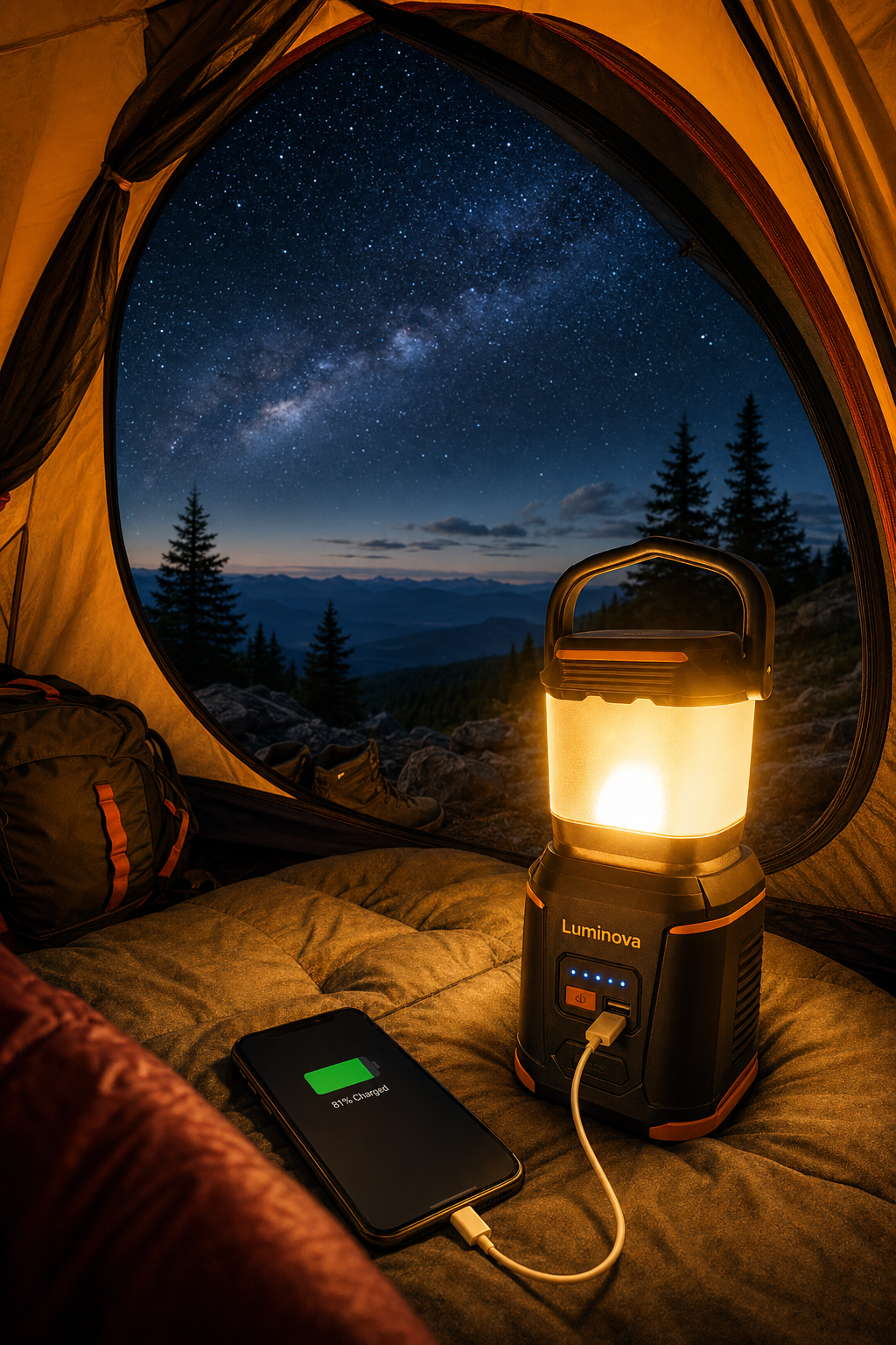 SolarForge 1000 LED Lantern