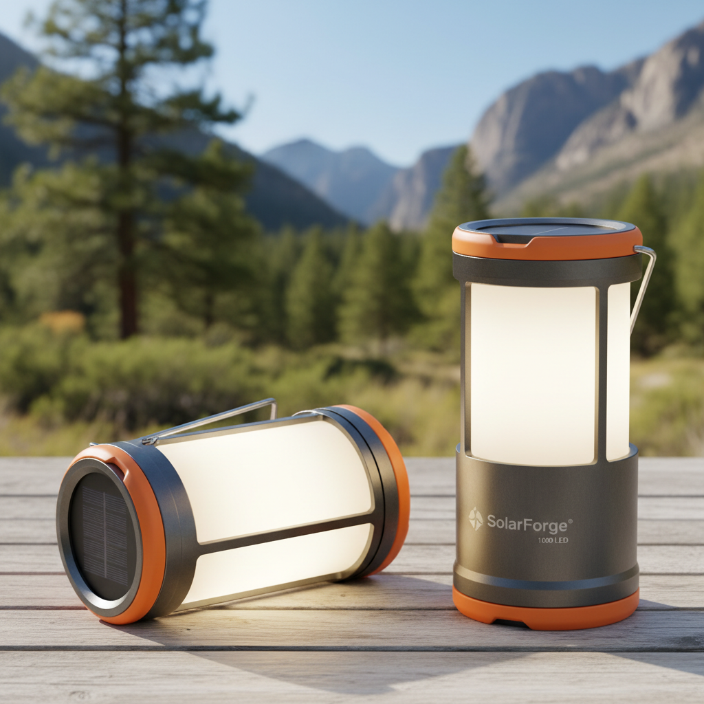 SolarForge 1000 LED Lantern