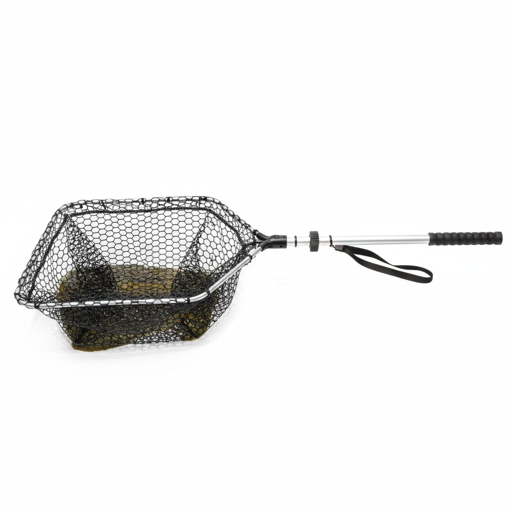 Collapsible Fishing Net with Telescopic Handle