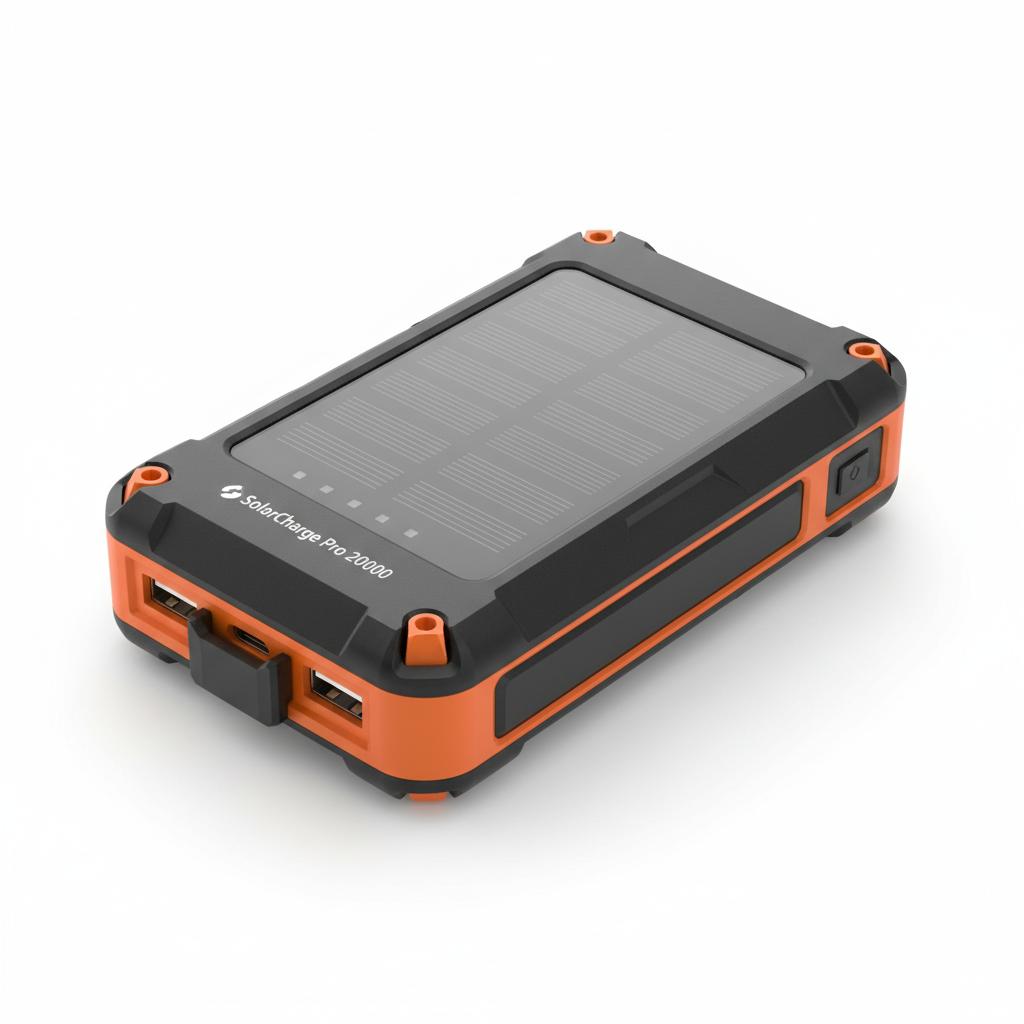 SolarCharge Pro 20000 Power Bank