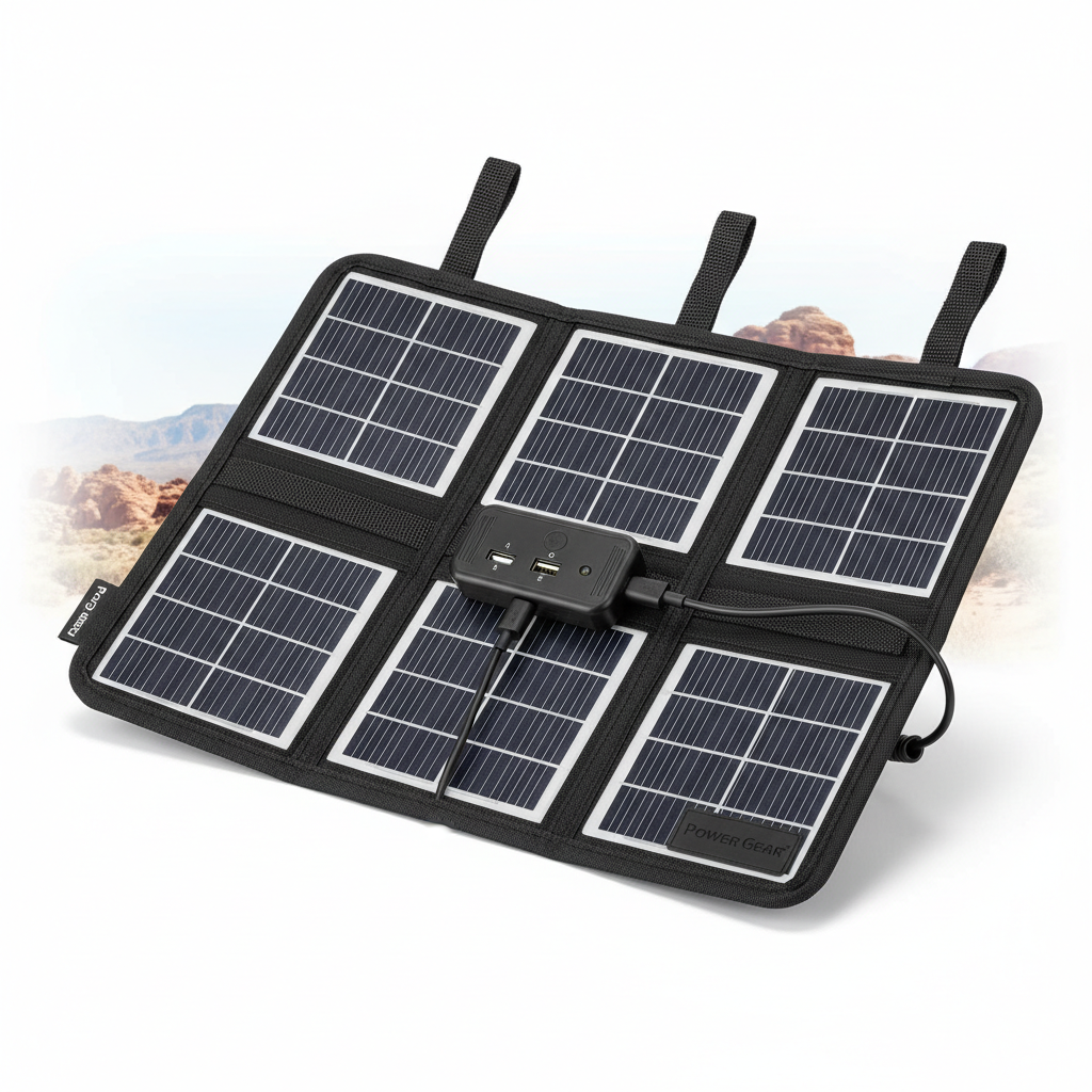 Foldable Solar Panel Charger (20W)