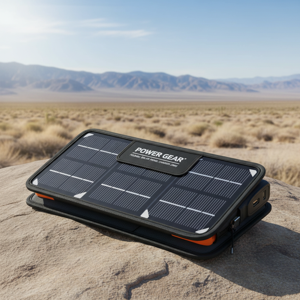 Foldable Solar Panel Charger (20W)