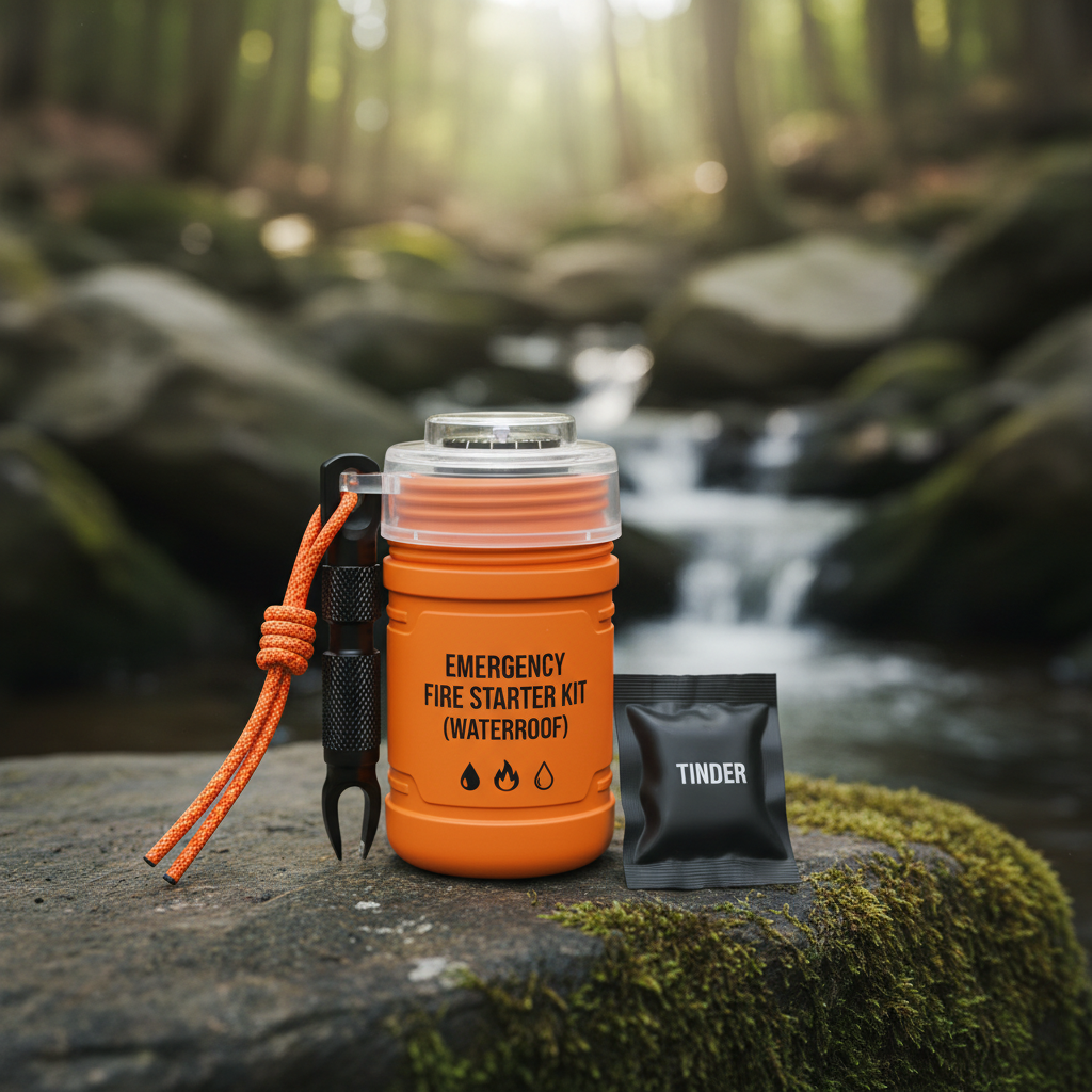 Emergency Fire Starter Kit (Waterproof)