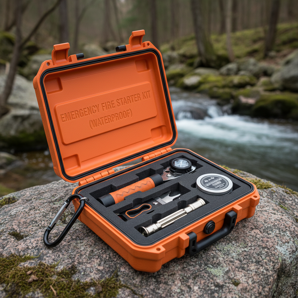 Emergency Fire Starter Kit (Waterproof)