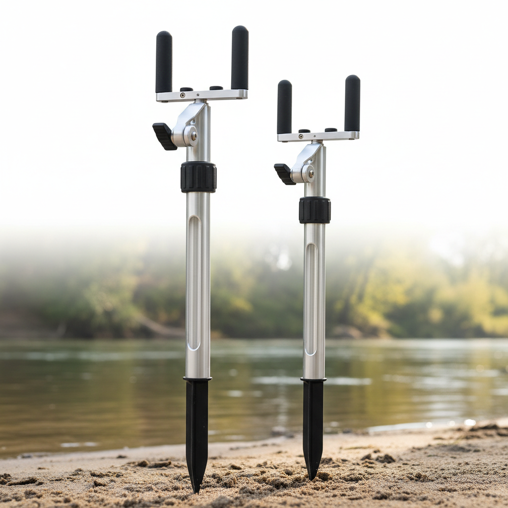 Fishing Rod Holder (Adjustable, Ground Stake)