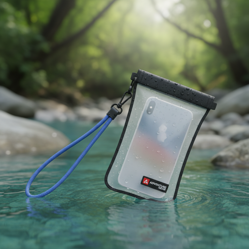 Waterproof Phone Pouch with Lanyard