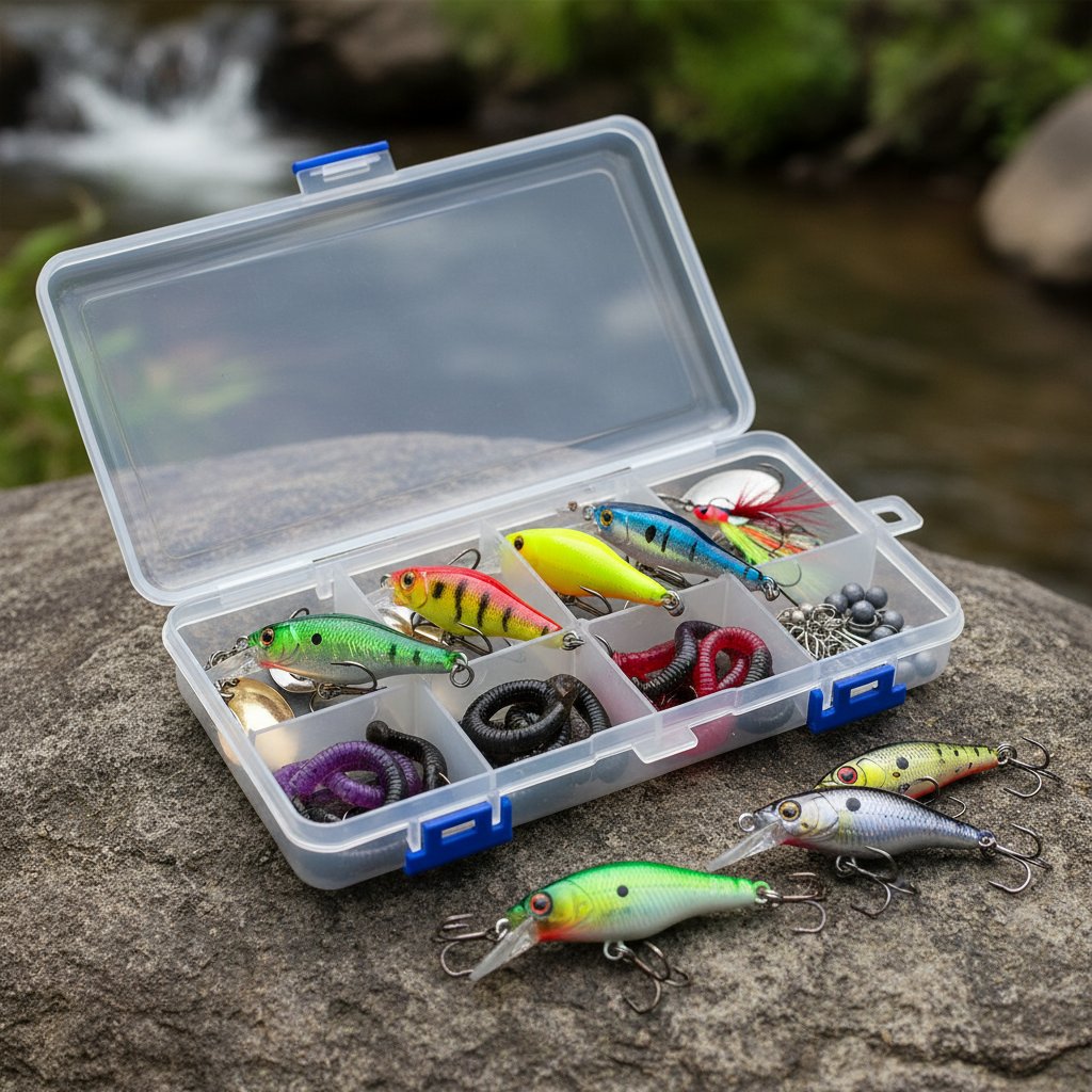 Compact Fishing Lure Kit (Assorted)