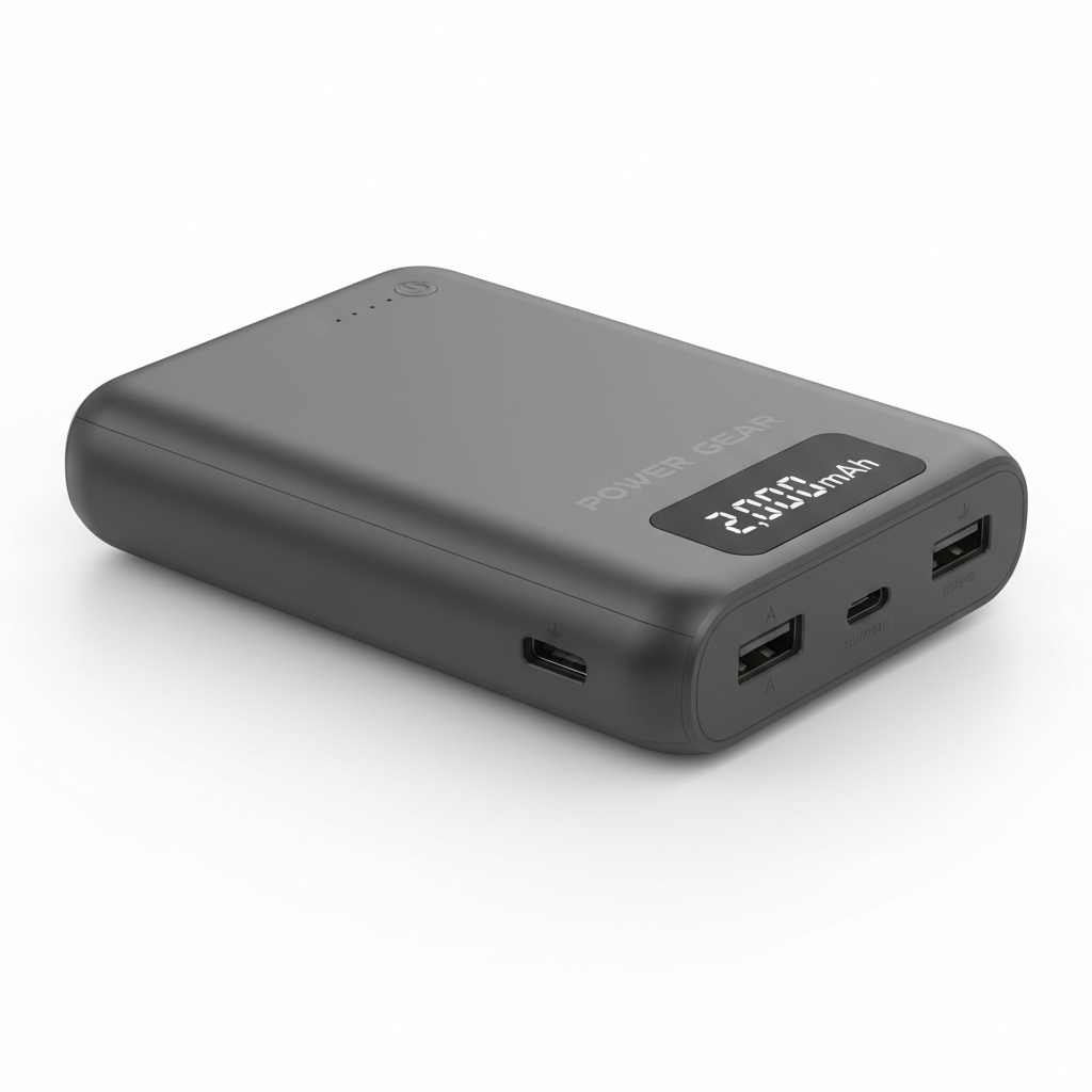 Portable Power Bank (20,000mAh)