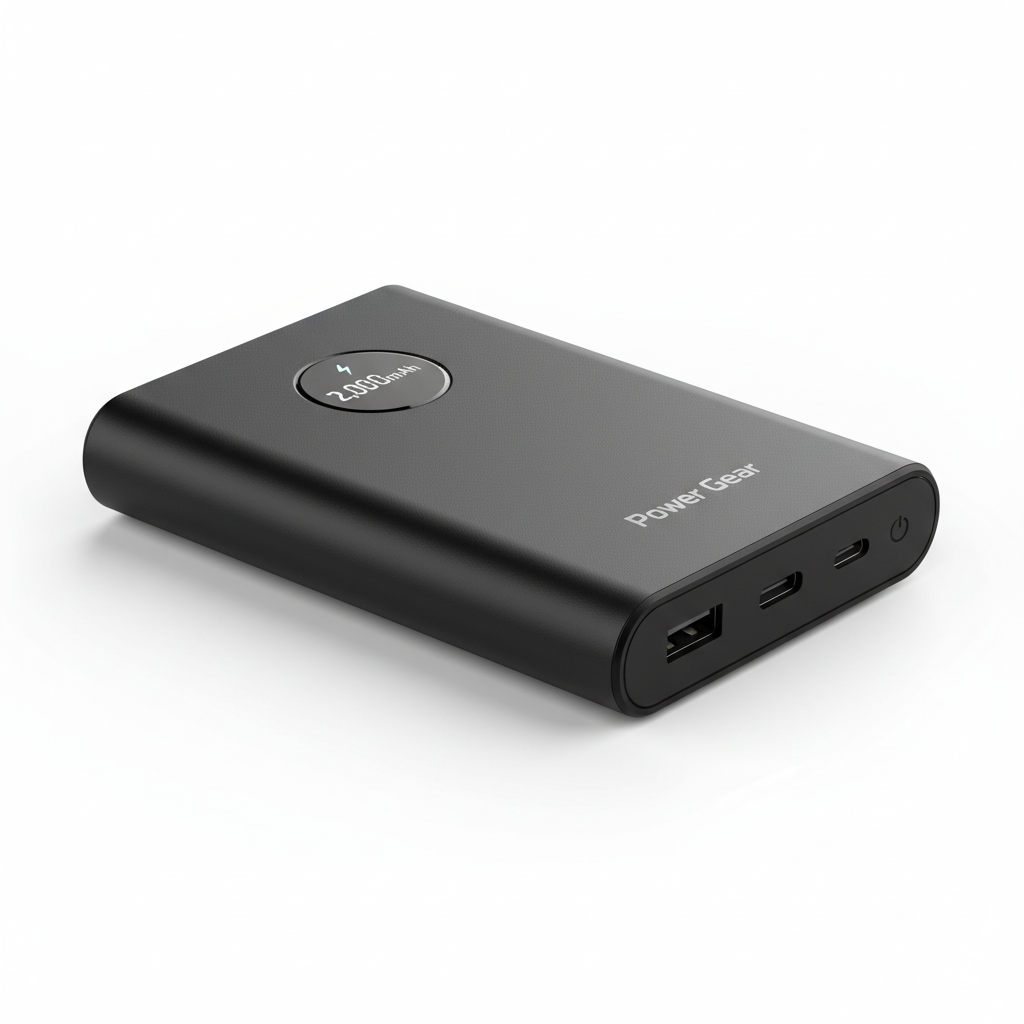 Portable Power Bank (20,000mAh)