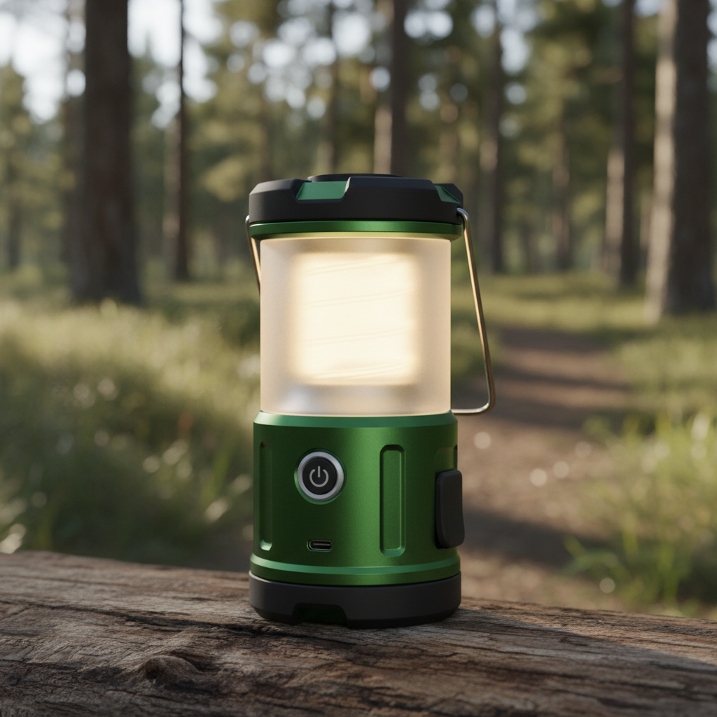 Compact Camp Lantern (Rechargeable)