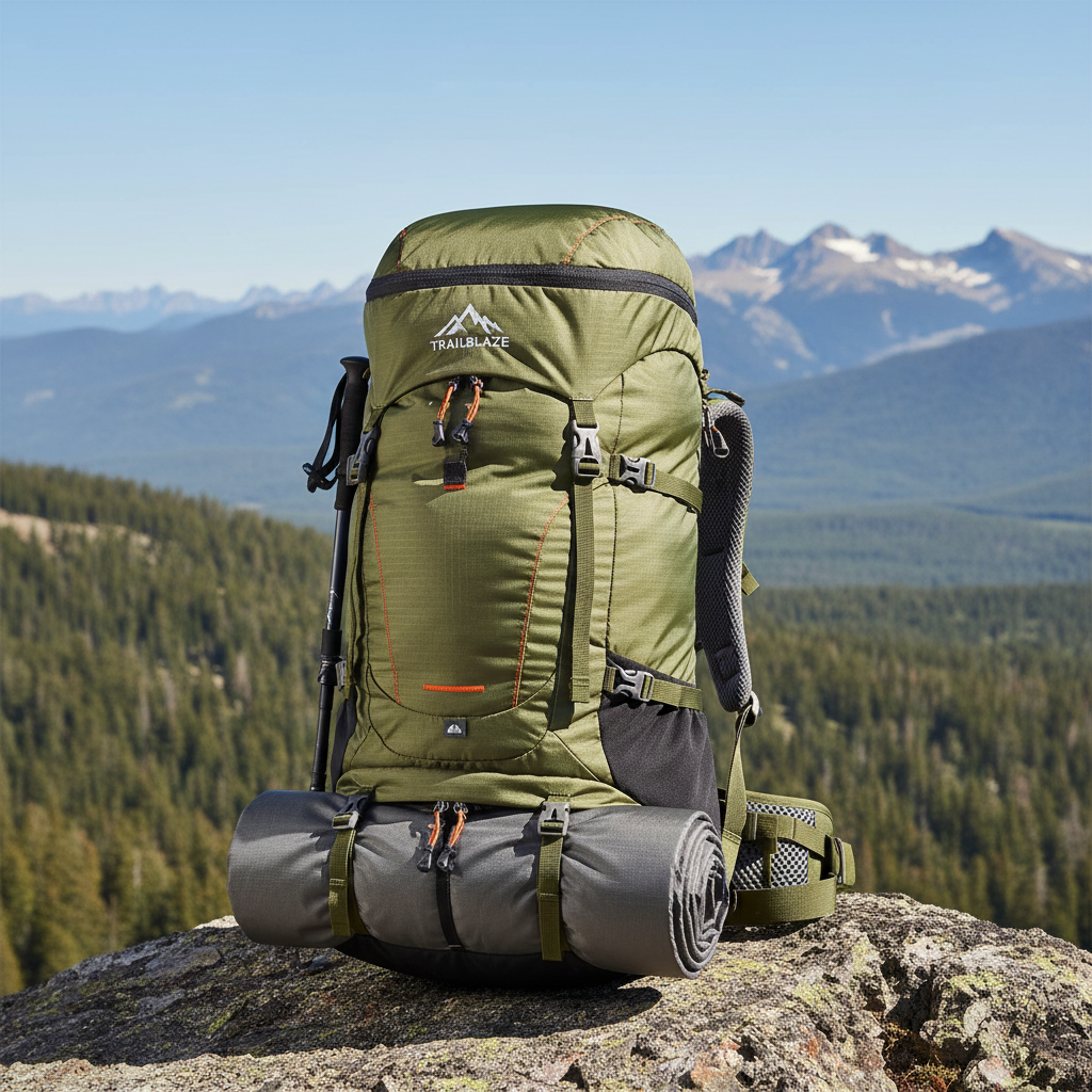 Hiking Backpack (40L, Lightweight)