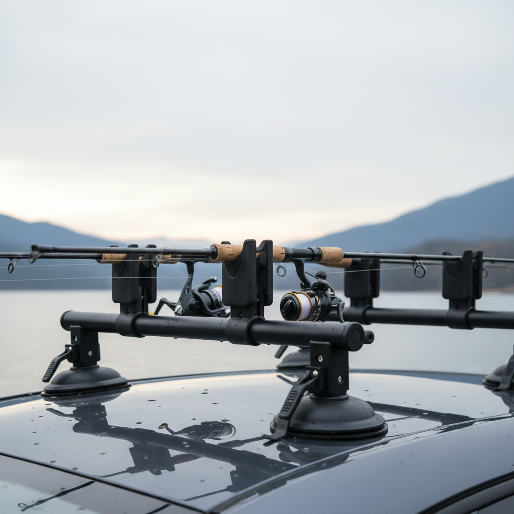 Fishing Rod Rack (Car Top Mount)