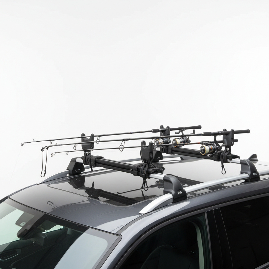 Fishing Rod Rack (Car Top Mount)