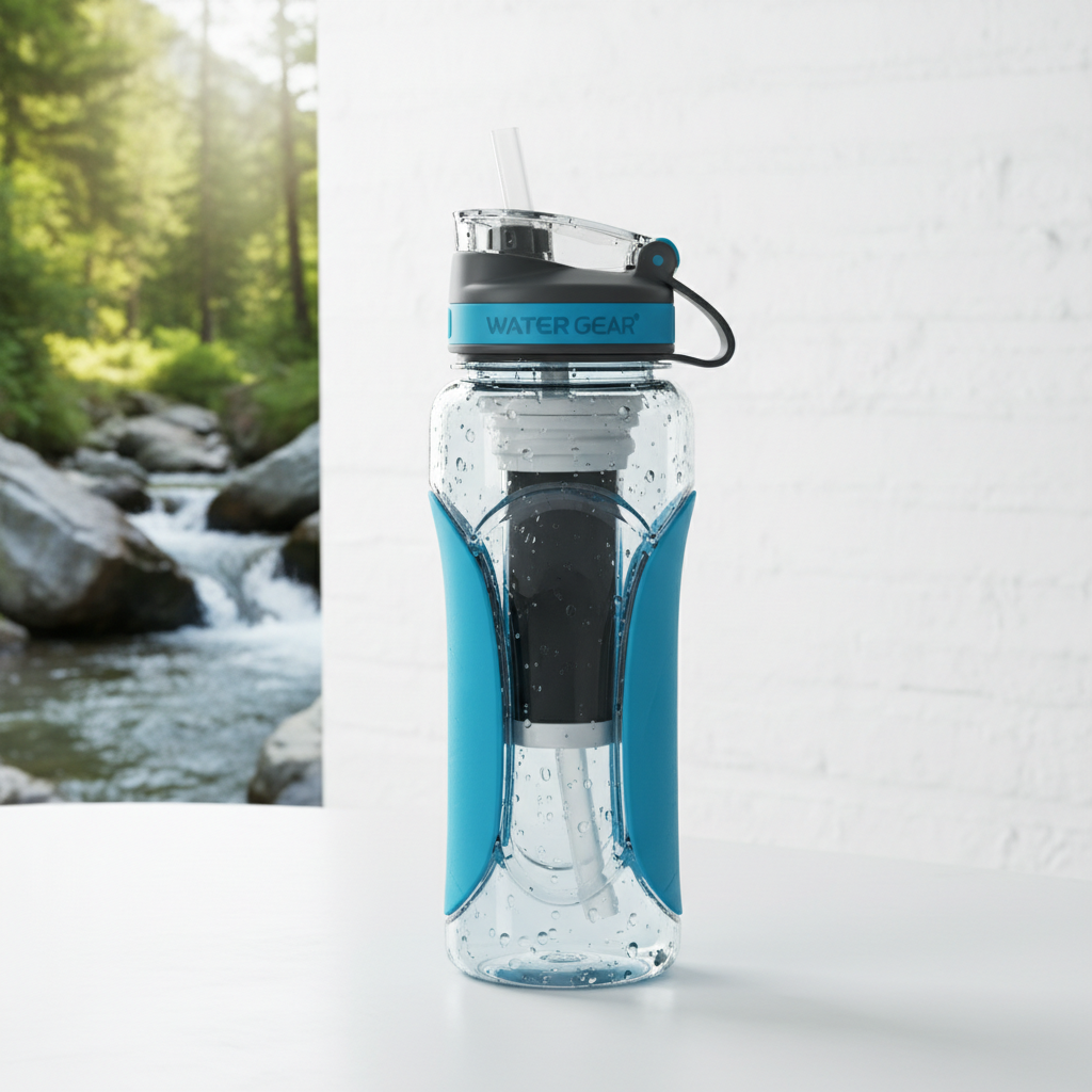 Portable Water Bottle with Filter