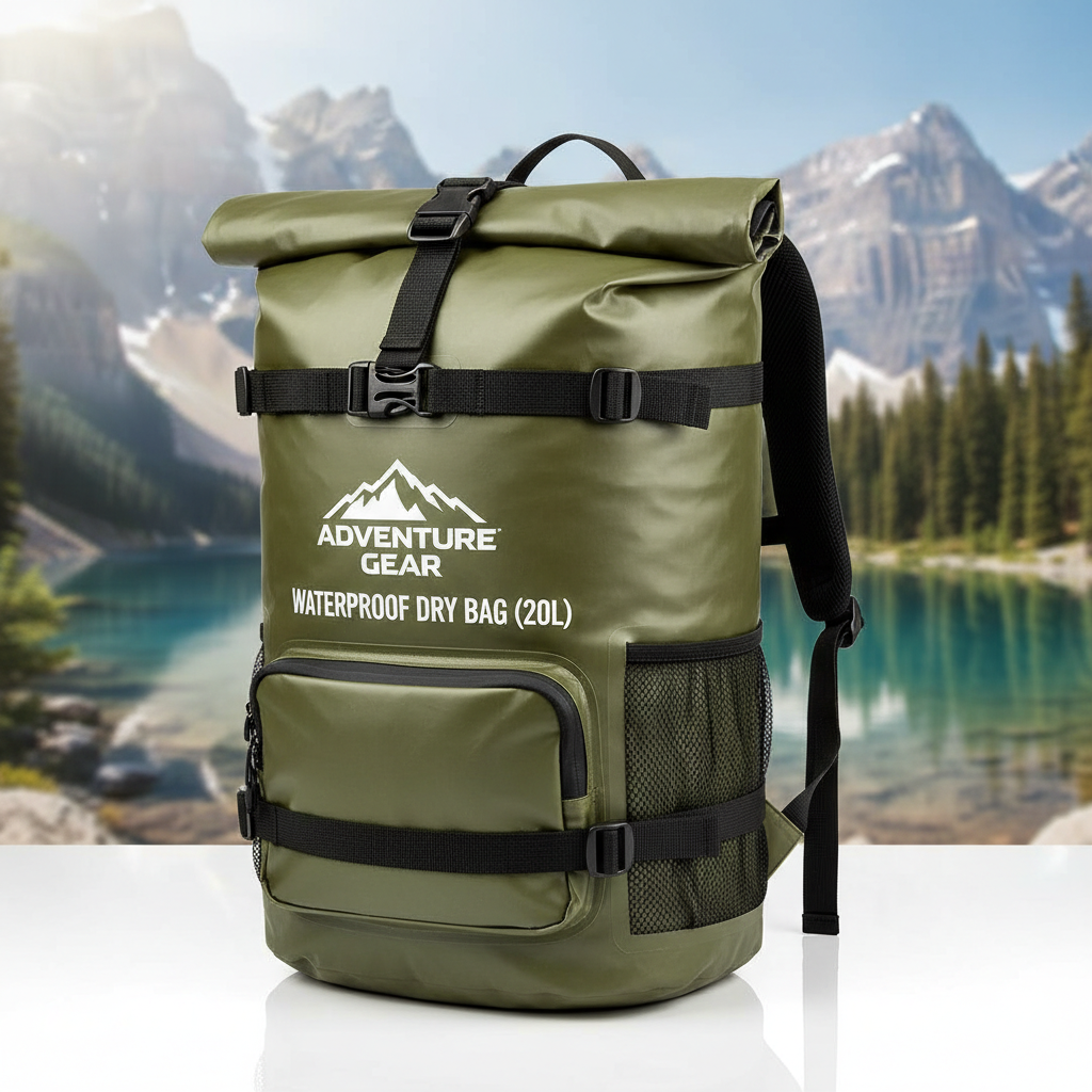 Waterproof Dry Bag Backpack (20L)