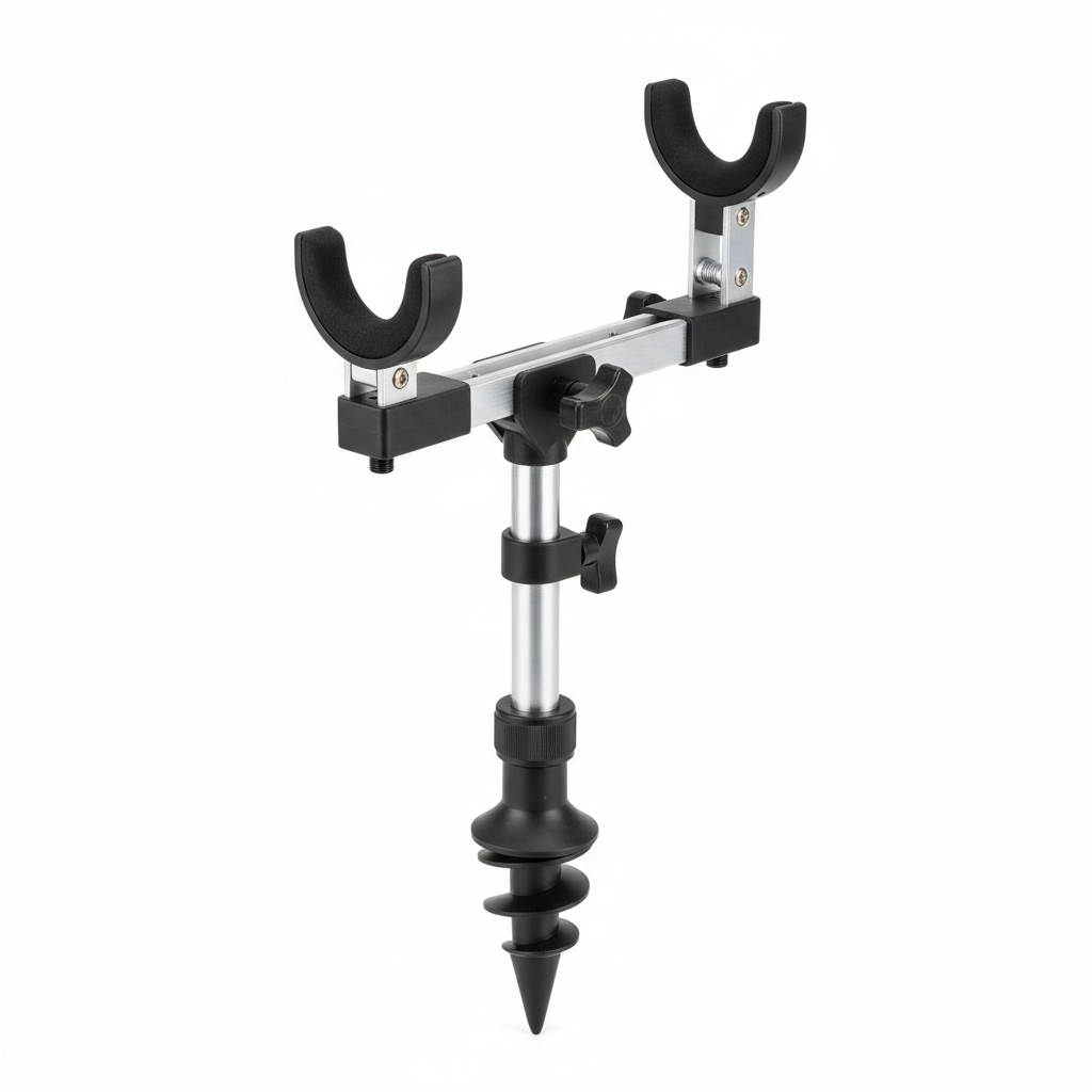 Fishing Rod Holder (Adjustable, Ground Stake)