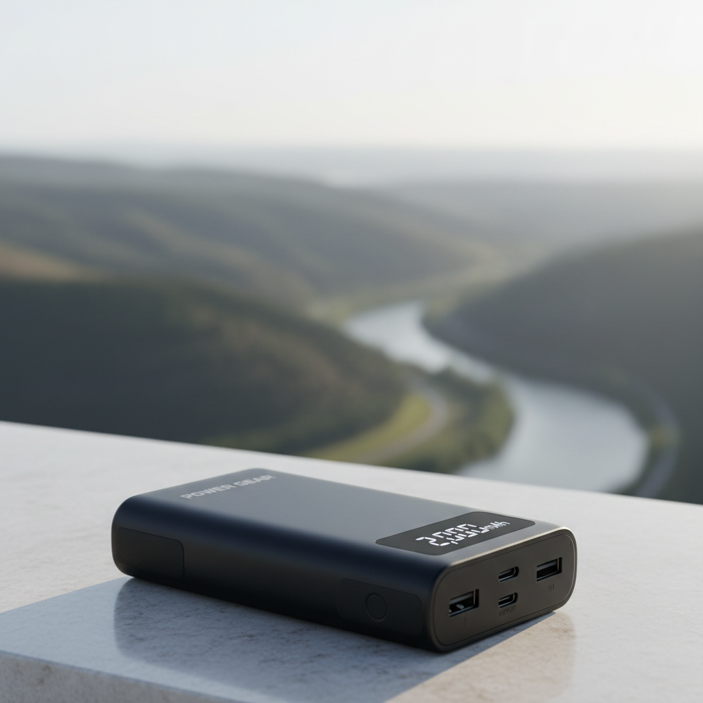 Portable Power Bank (20,000mAh)