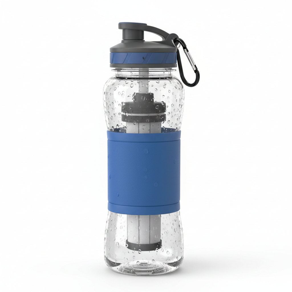 Portable Water Bottle with Filter