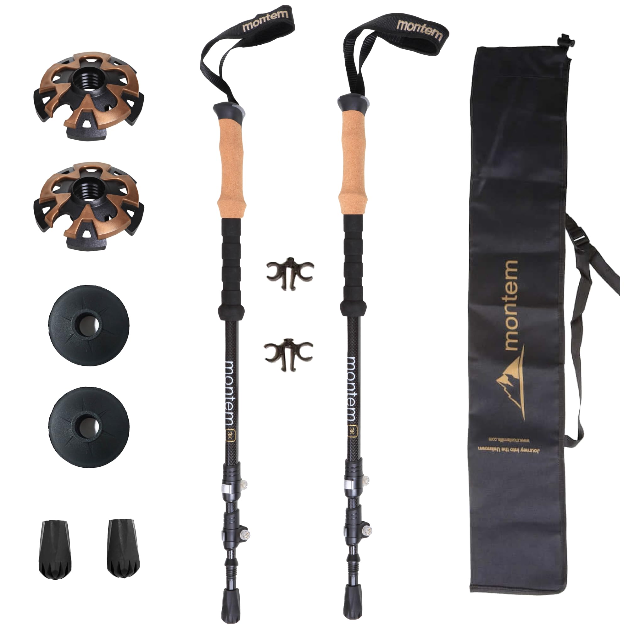 SummitStride Carbon Trekking Poles